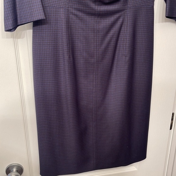 Hugo Boss Dokos Stretch Wool Sheath Dress - Brand New - Sz 6 - Picture 8 of 10